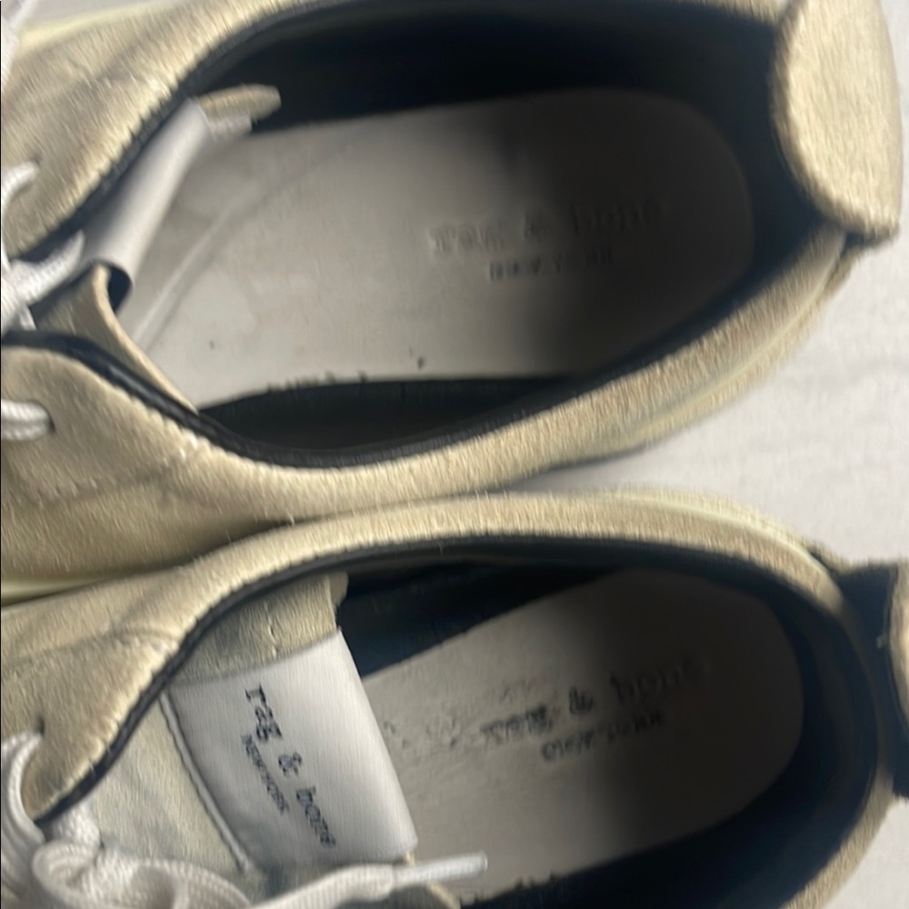 rag & bone Cream Sneakers - Picture 8 of 9